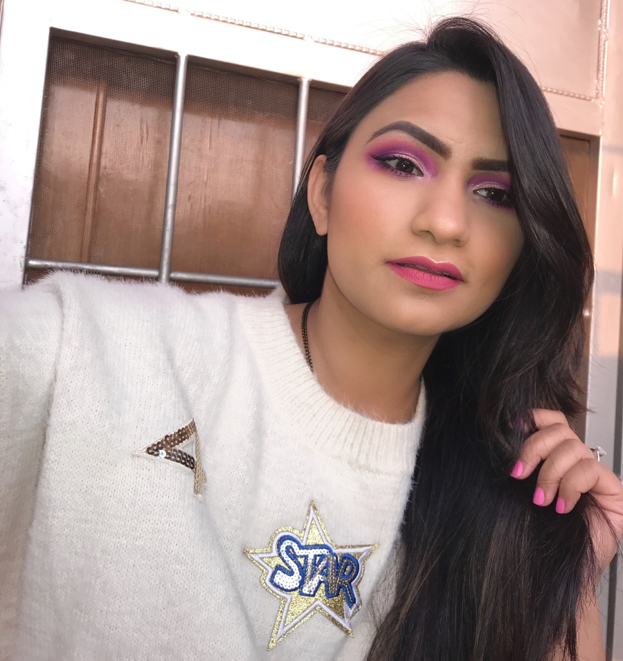 Easy Glitter Eye Makeup | Ms Meehnia