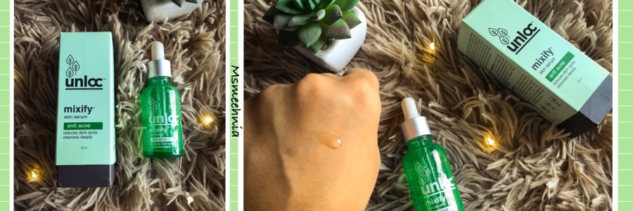 Mixify Unloc Anti Acne Skin Serum Review | Price | Ms Meehnia