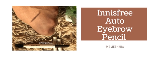 Innisfree Auto Eyebrow Pencil Espresso Brown Review | Price | Ms Meehnia